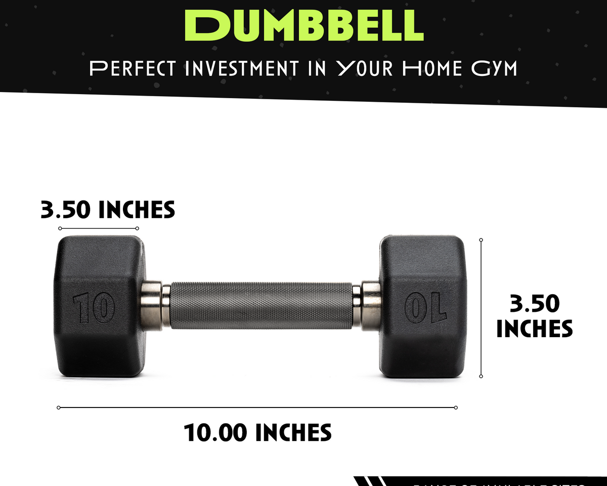 Octo Rubber Dumbbell (sold individually)