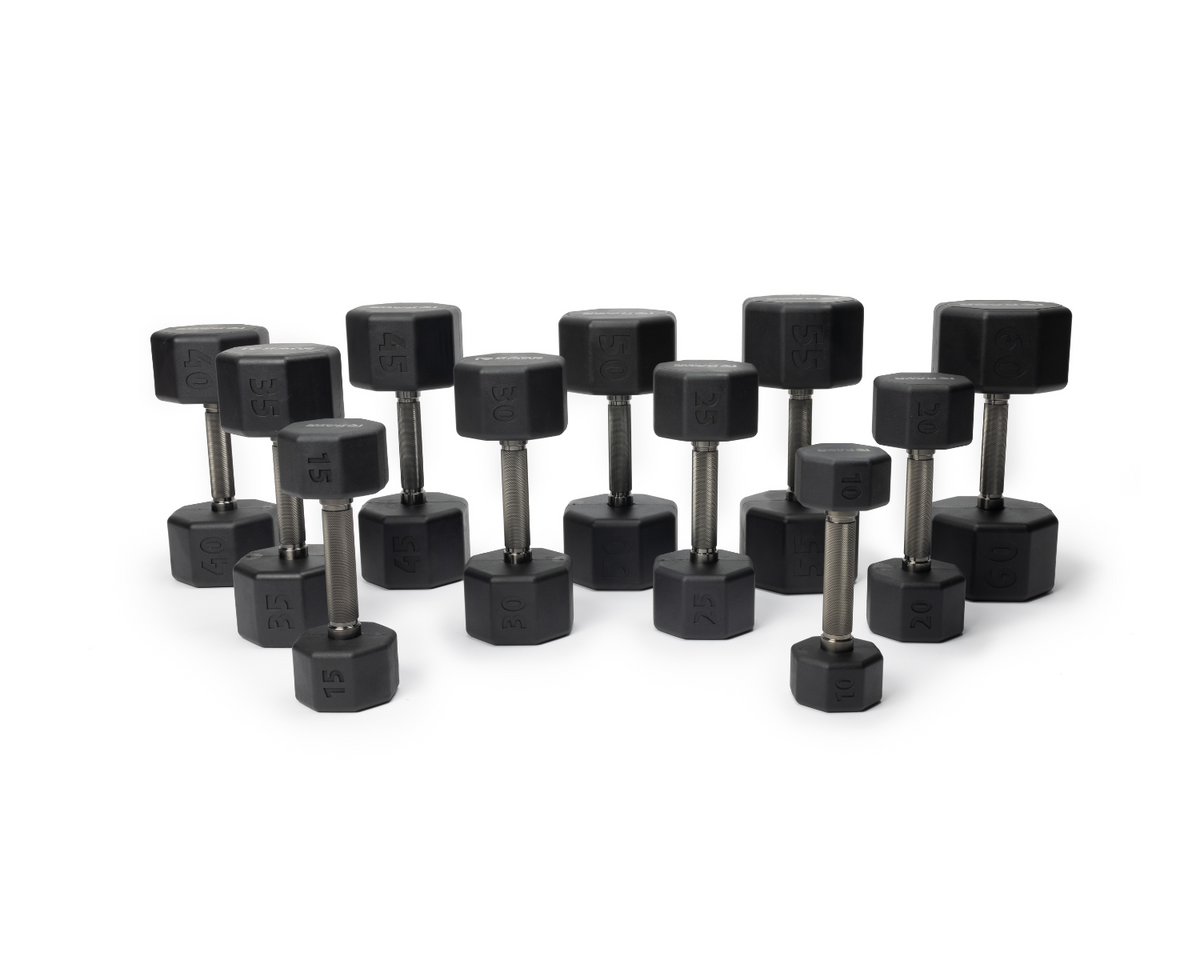 Octo Rubber Dumbbell (sold individually)