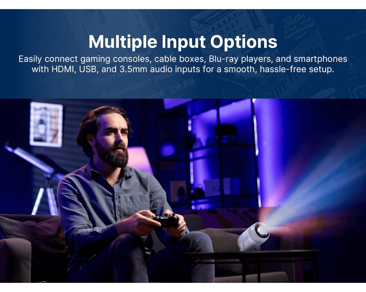 Emerson 150" Home Theater LCD Projector