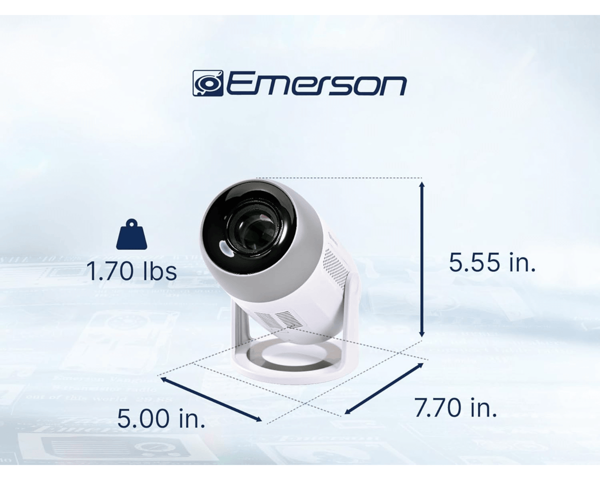 Emerson 150" Home Theater LCD Projector