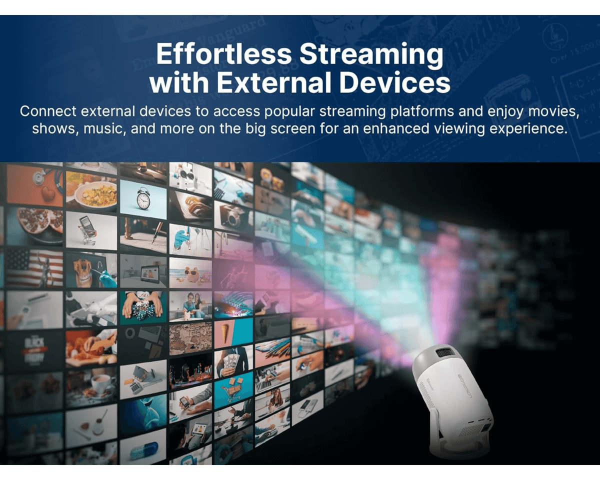 Emerson 150" Home Theater LCD Projector