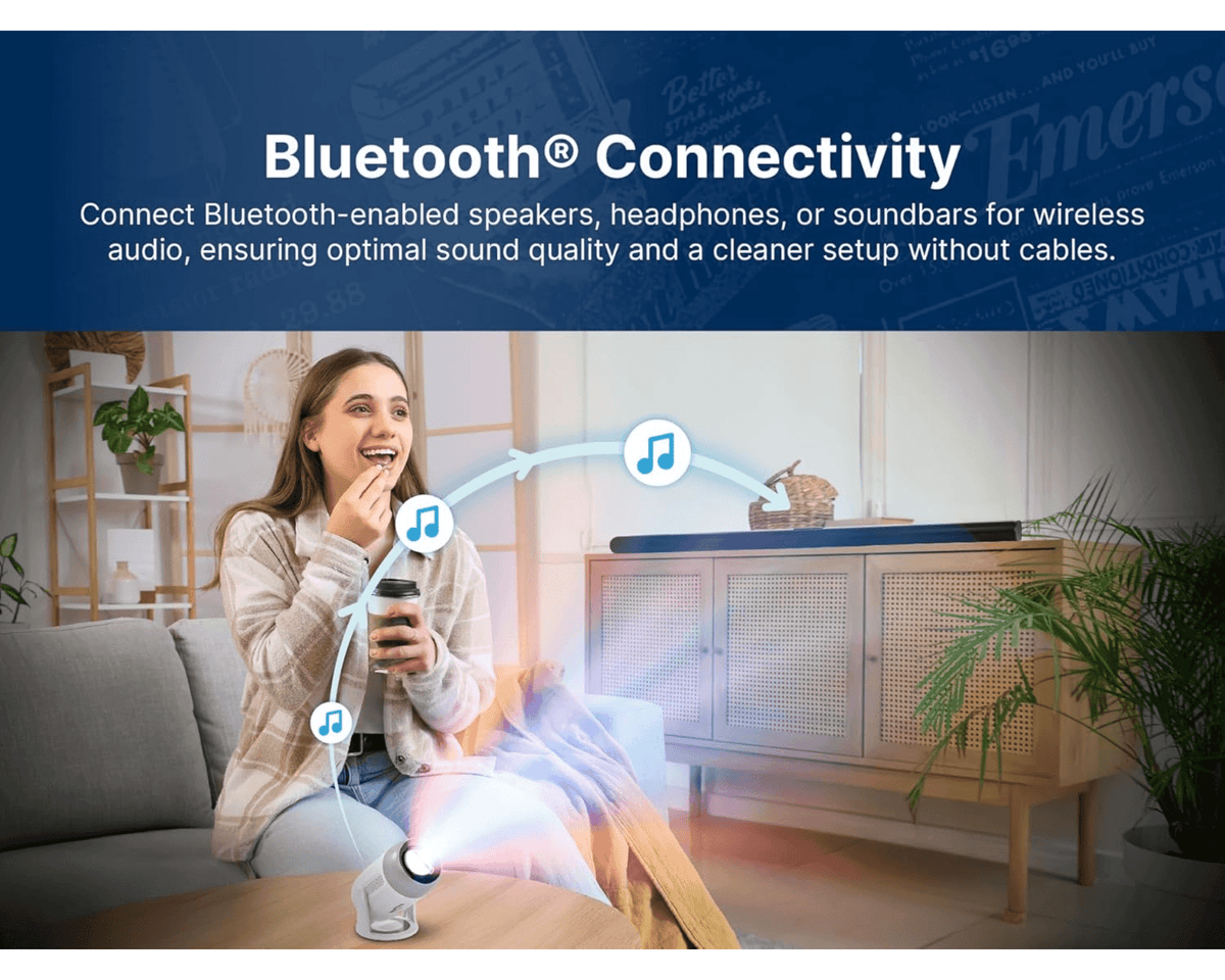 Emerson 150" Home Theater LCD Projector