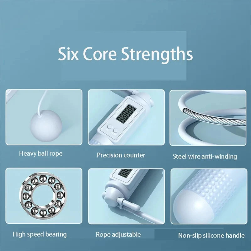 Intelligent Cordless Jump Rope with Counter