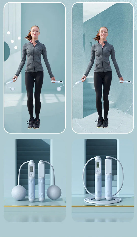 Intelligent Cordless Jump Rope with Counter