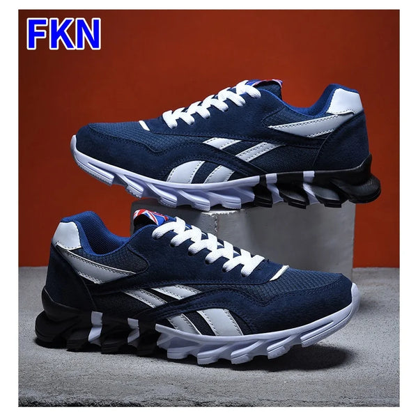 2025 new men's and women's running shoes breathable casual sneakers anti-slip vibration comfortable walking shoes 36-48