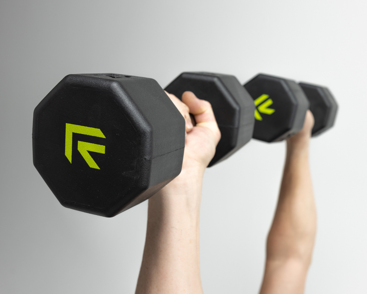 Octo Rubber Dumbbell (sold individually)