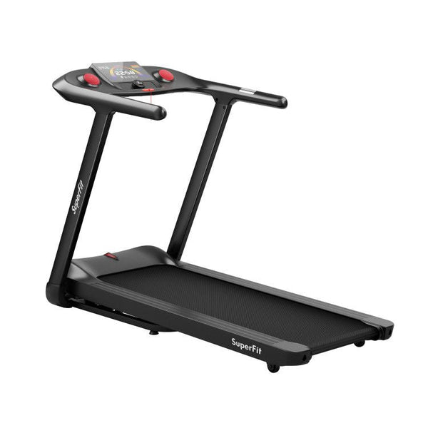 4.75HP Folding peloton Treadmill with Preset Programs Touch Screen Control