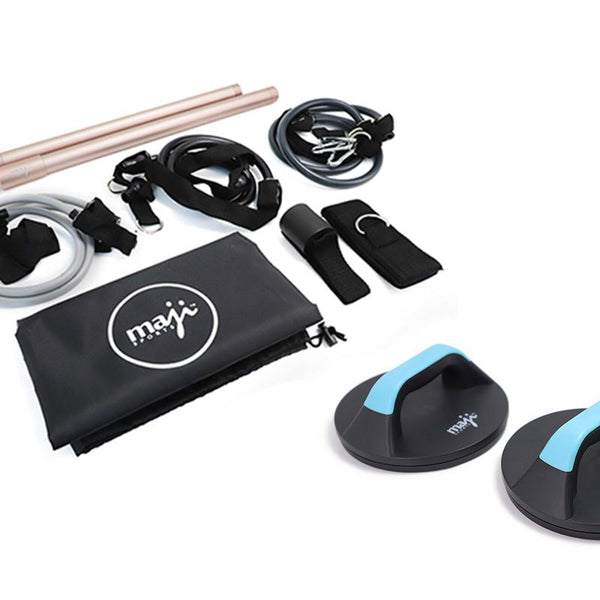 EXERCISE BAR & PUSH-UP BAR BUNDLE