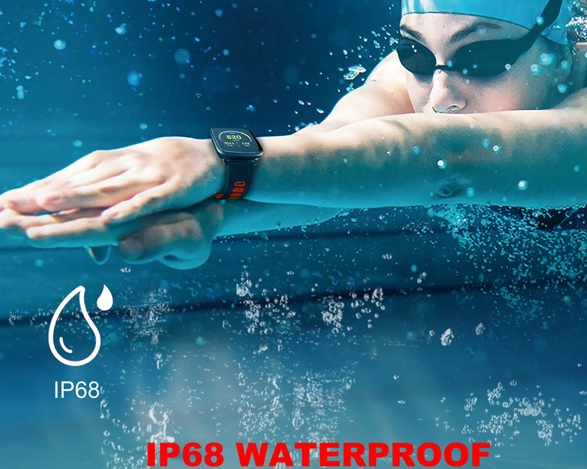 Smartwatch Fitness Tracker 1.54'' Color Screen IP68 Waterproof Activity Tracker