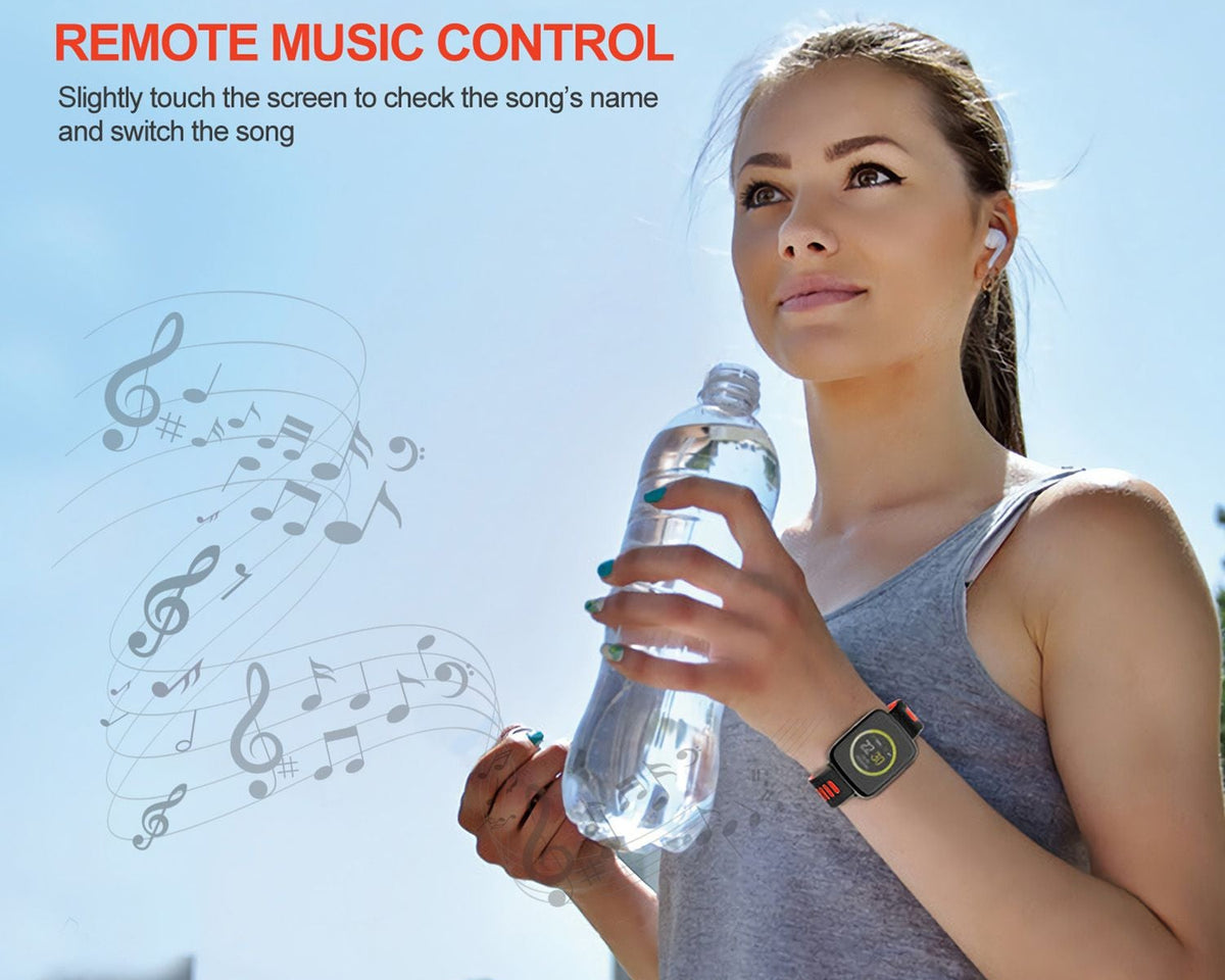 Smartwatch Fitness Tracker 1.54'' Color Screen IP68 Waterproof Activity Tracker