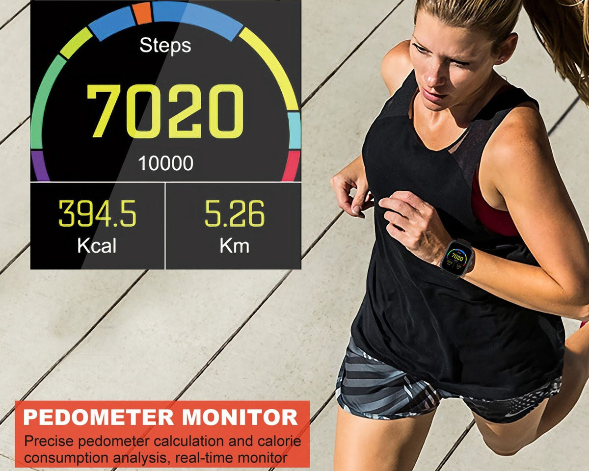 Smartwatch Fitness Tracker 1.54'' Color Screen IP68 Waterproof Activity Tracker