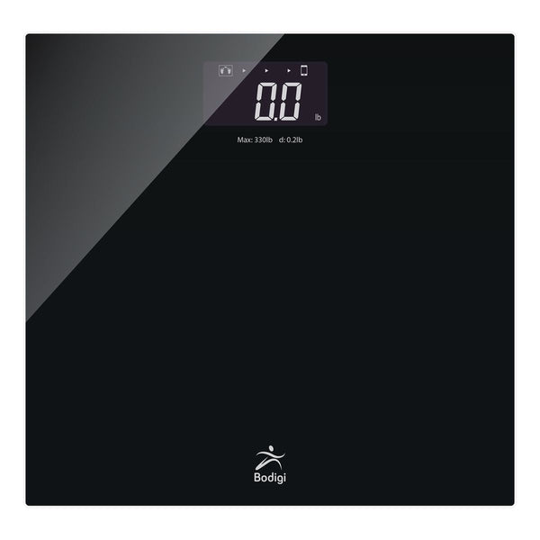 High Precision Digital Bathroom Scale for Weighing Up to 330 lbs